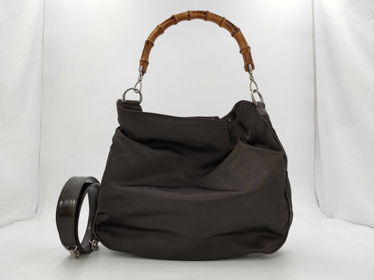 GUCCI Bamboo 2-way handbag