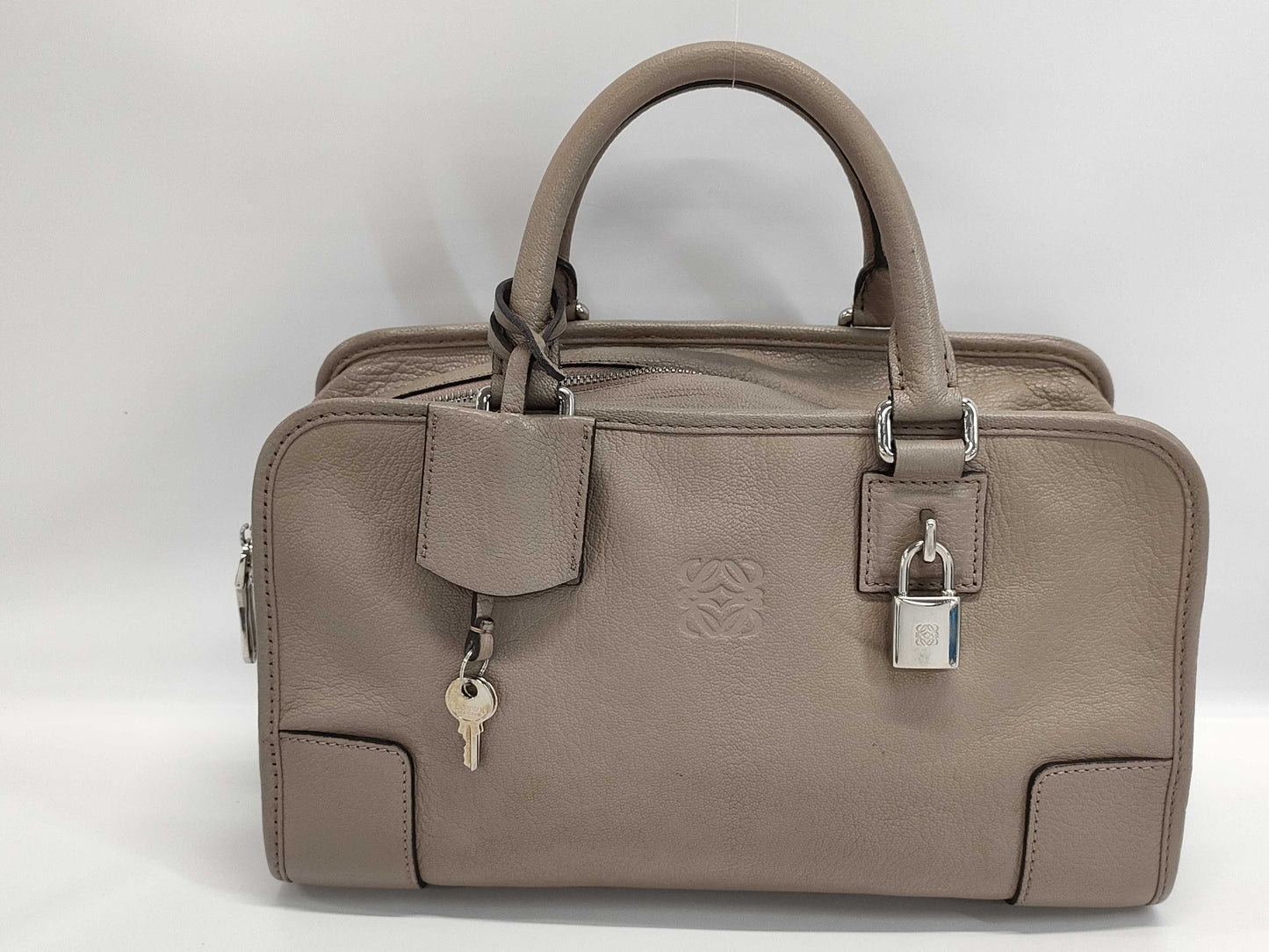 LOEWE Amazona Greige Handbag