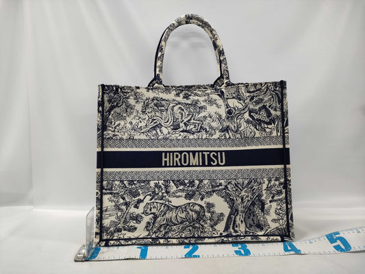 Dior Book Tote Name Tote Bag