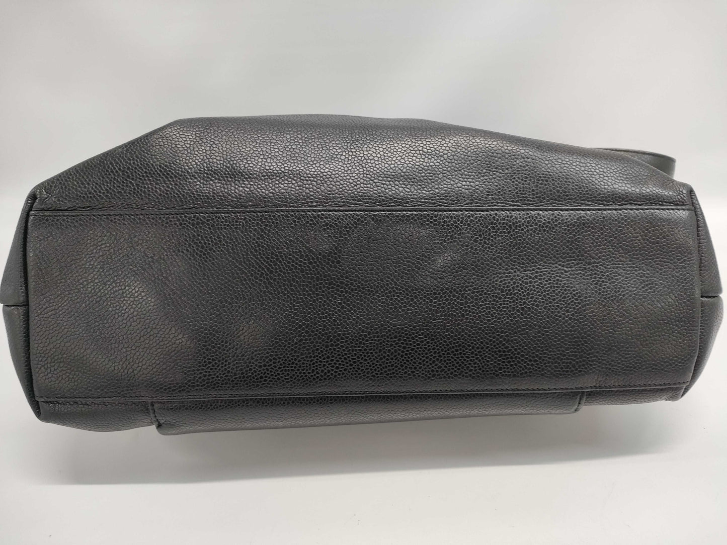 CHANEL Caviar Skin Tote Bag Black Tote Bag