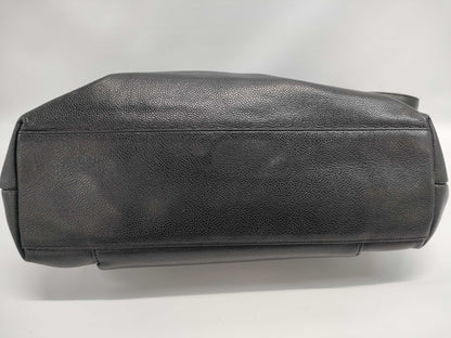 CHANEL Caviar Skin Tote Bag Black Tote Bag