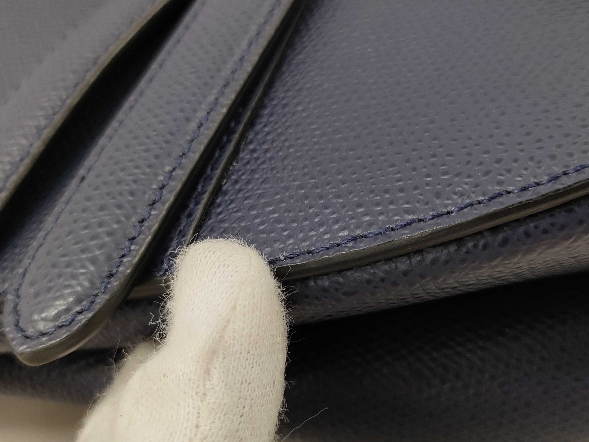 Dior Saddle Shoulder Bag Navy Handbag