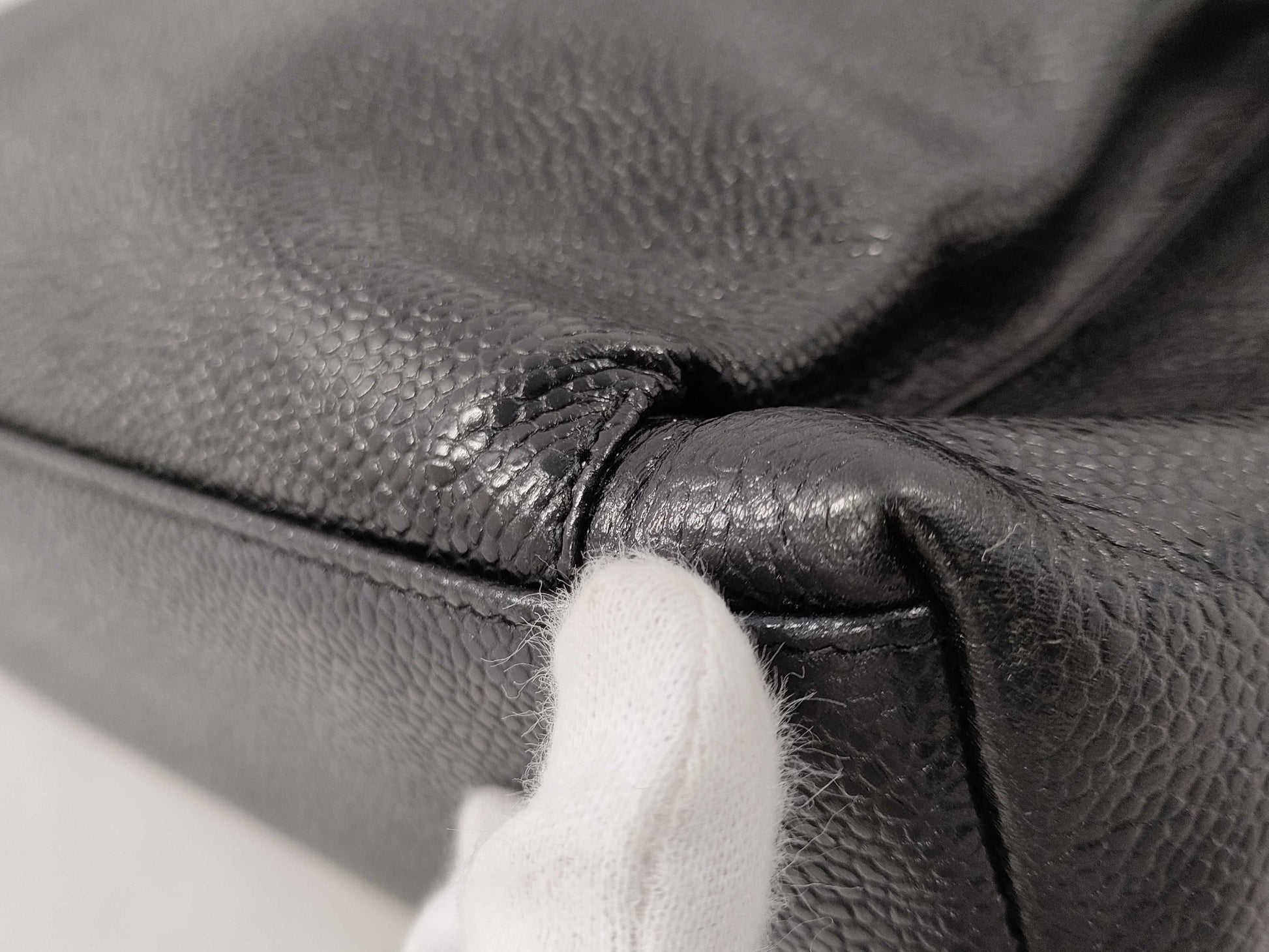 CHANEL Caviar Skin Tote Bag Black Tote Bag