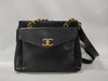 CHANEL Caviar Skin Tote Bag Black Tote Bag
