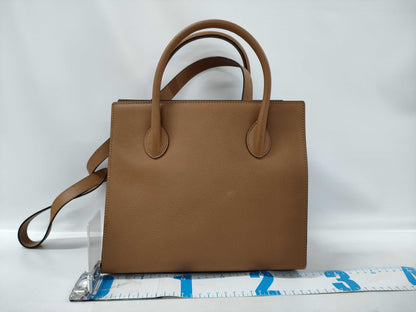 CELINE 2-Way Brown Handbag