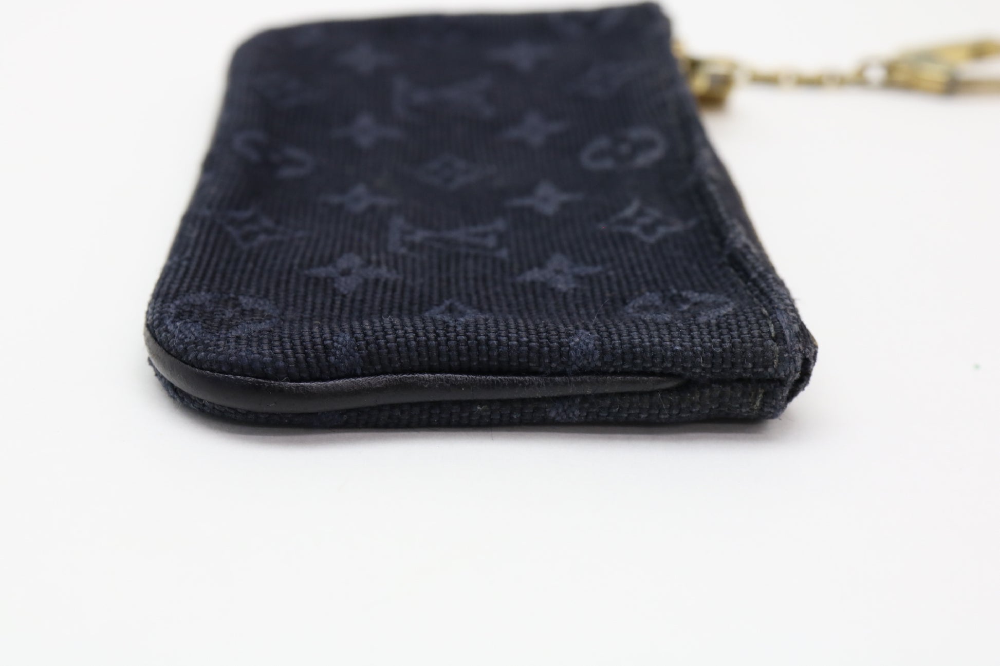 LOUIS VUITTON Monogram Minilan Pochette Cle Coin Case