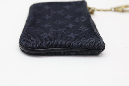 LOUIS VUITTON Monogram Minilan Pochette Cle Coin Case