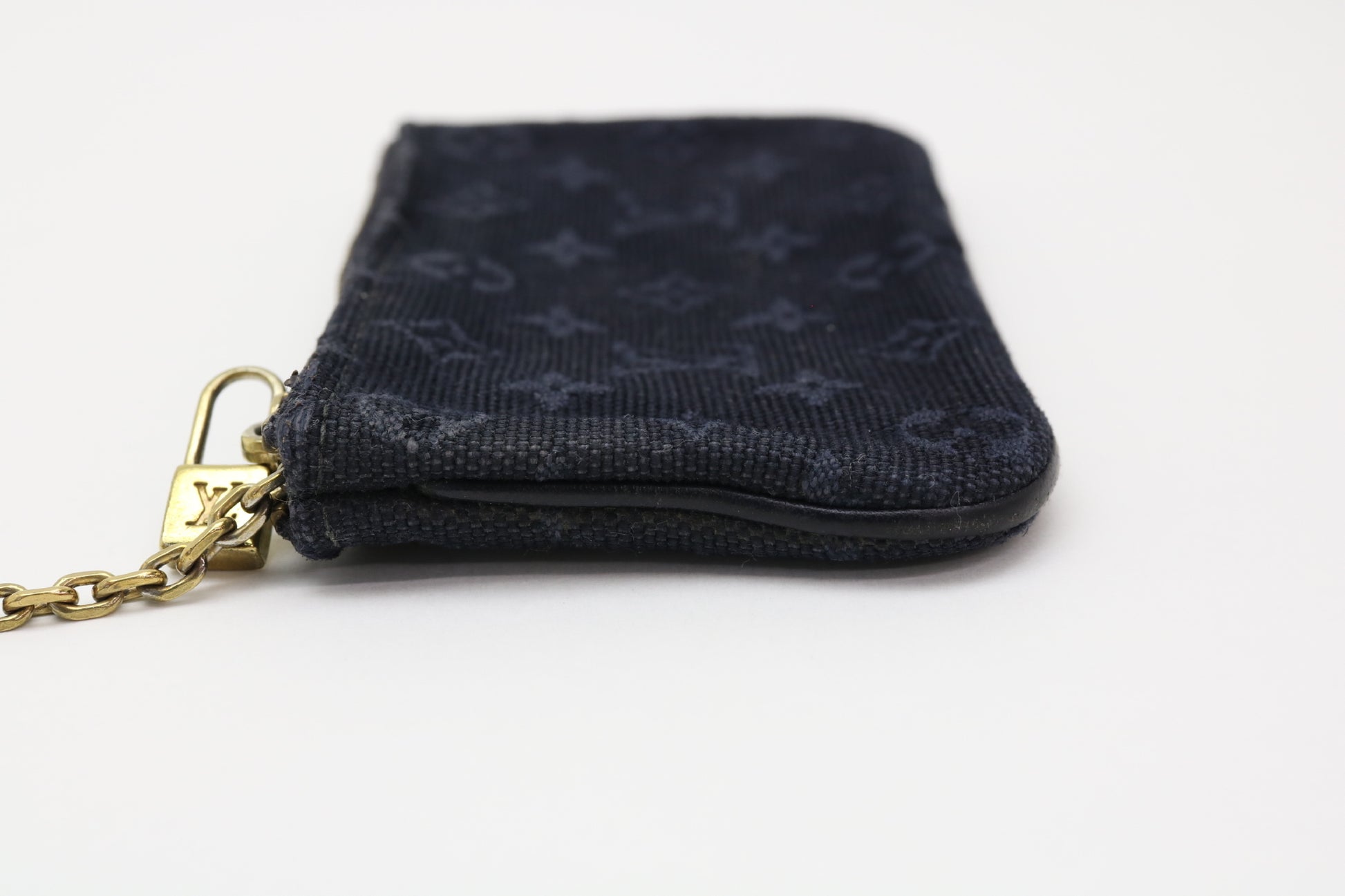 LOUIS VUITTON Monogram Minilan Pochette Cle Coin Case