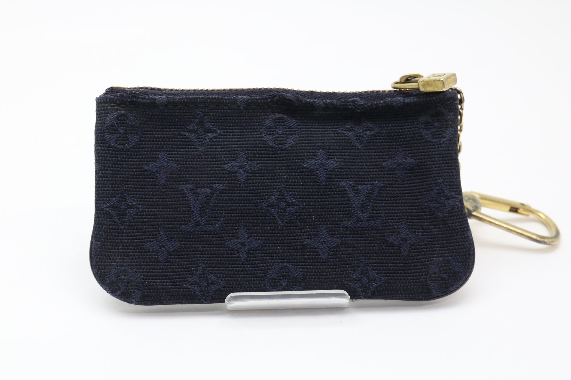 LOUIS VUITTON Monogram Minilan Pochette Cle Coin Case
