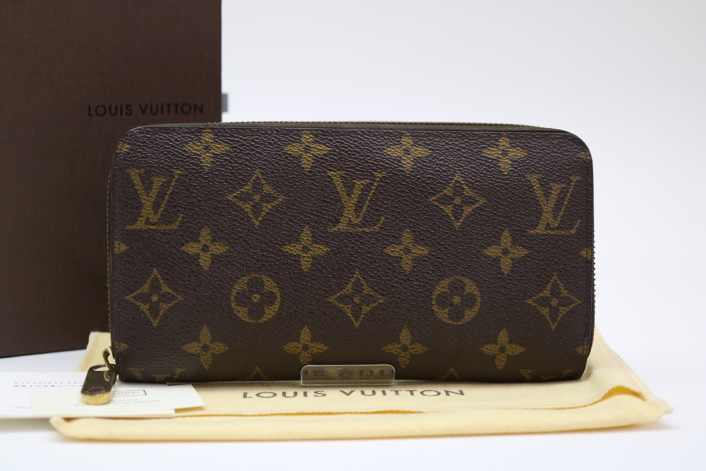 LOUIS VUITTON Monogram Zippy Wallet Long Wallet
