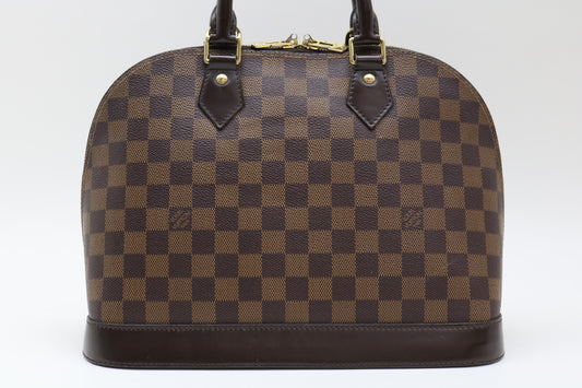 LOUIS VUITTON Damier Alma PM Handbag