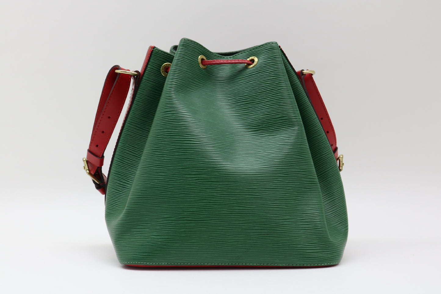 LOUIS VUITTON Epi Two-tone Petit Noe Shoulder Bag