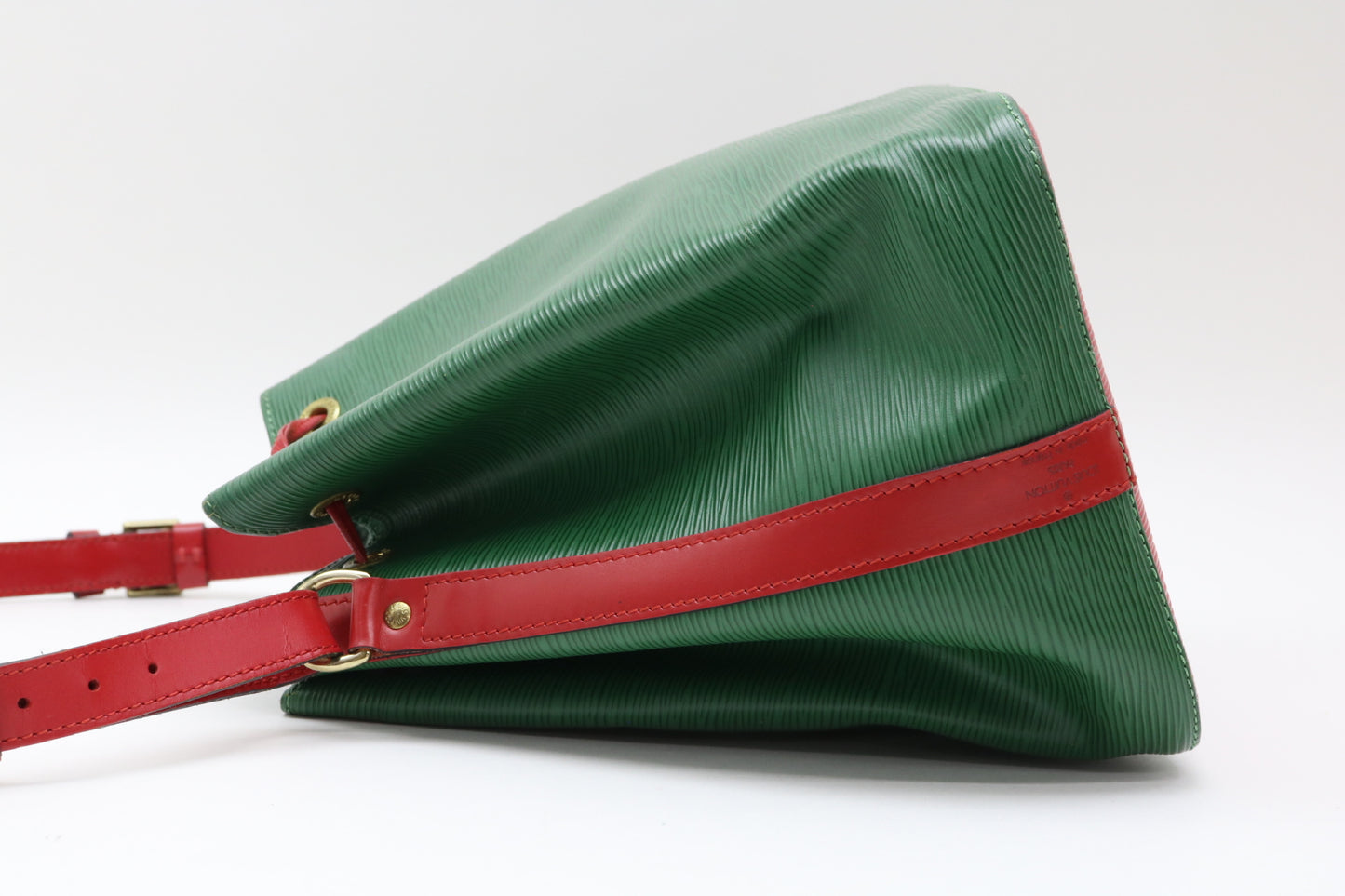 LOUIS VUITTON Epi Two-tone Petit Noe Shoulder Bag