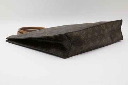 LOUIS VUITTON Monogram Sac Plat Tote Bag