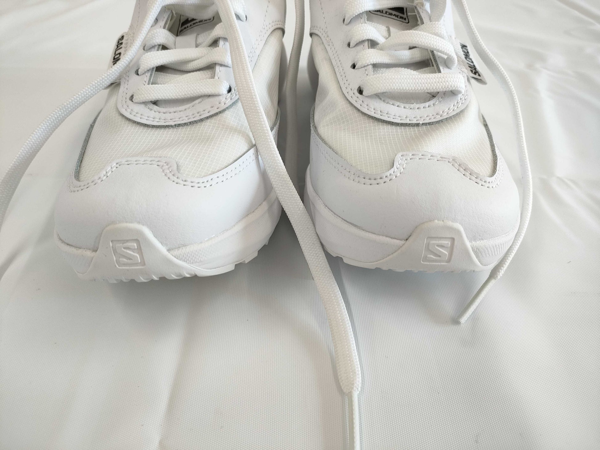COMME des GARÇONS Salomon SR90 FOR CDG Low-Top Sneakers GI-K104 White Size 24