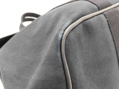 HERMES Valparaiso Hermes Valparaiso MM Black Handbag