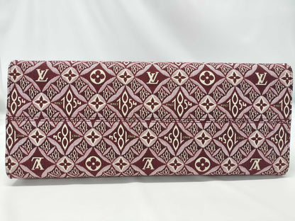 LOUIS VUITTON Monogram On the Go Handbag Tote Bag