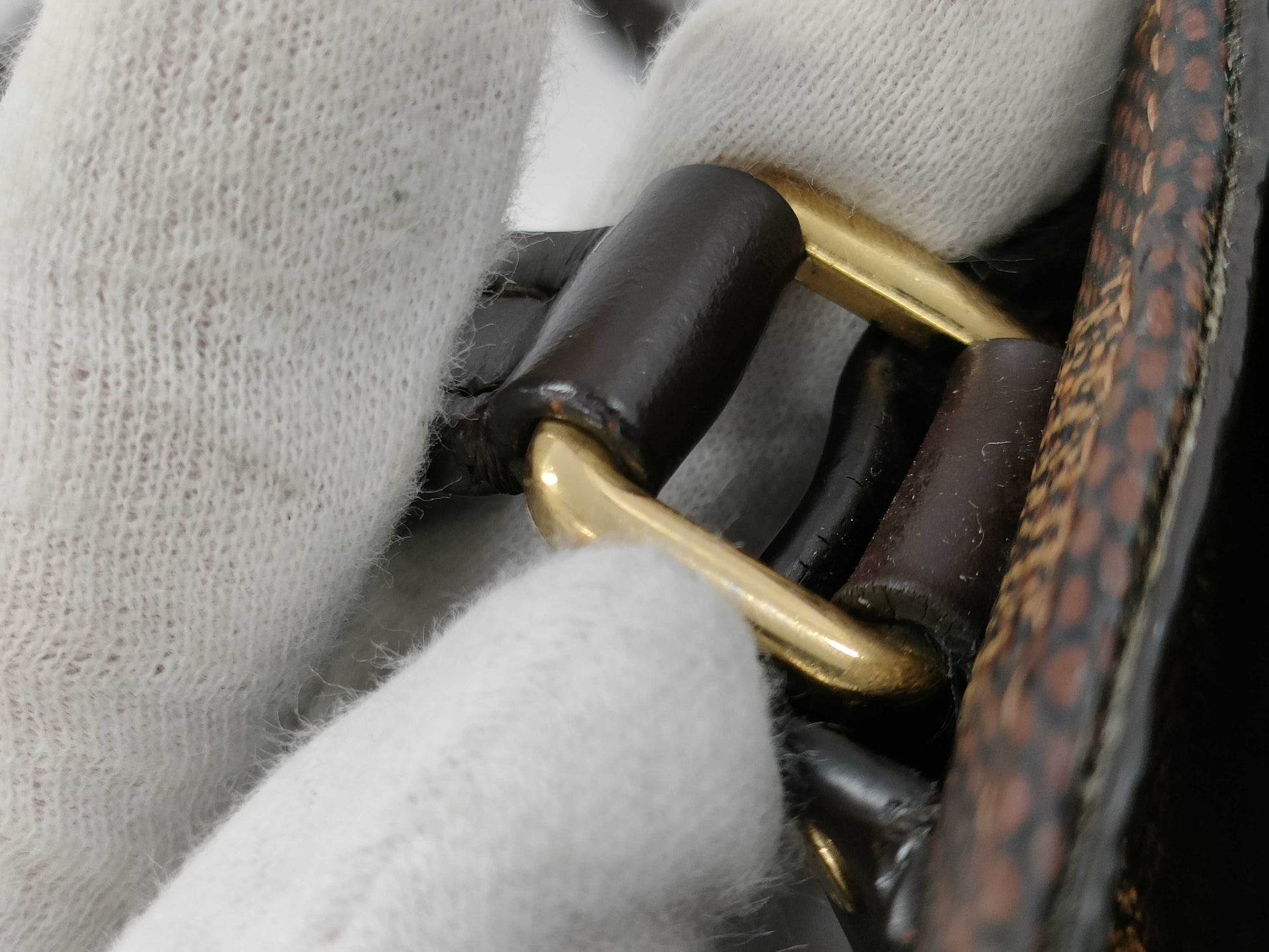 LOUIS VUITTON Damier Brittany N41674 Shoulder Bag