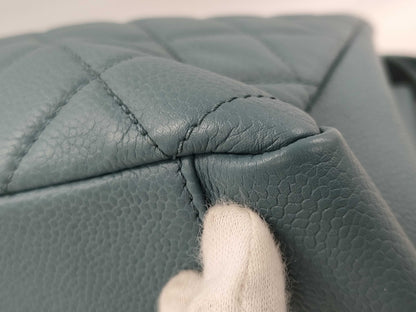 CHANEL Caviar Skin Coco Mark GST Shoulder Bag Tote Bag