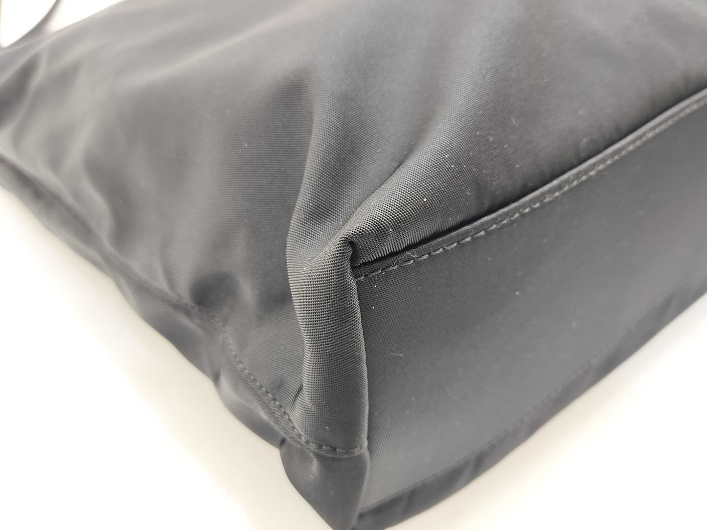 PRADA Nylon Prada Tessuto Nylon Tote Bag Black Tote Bag