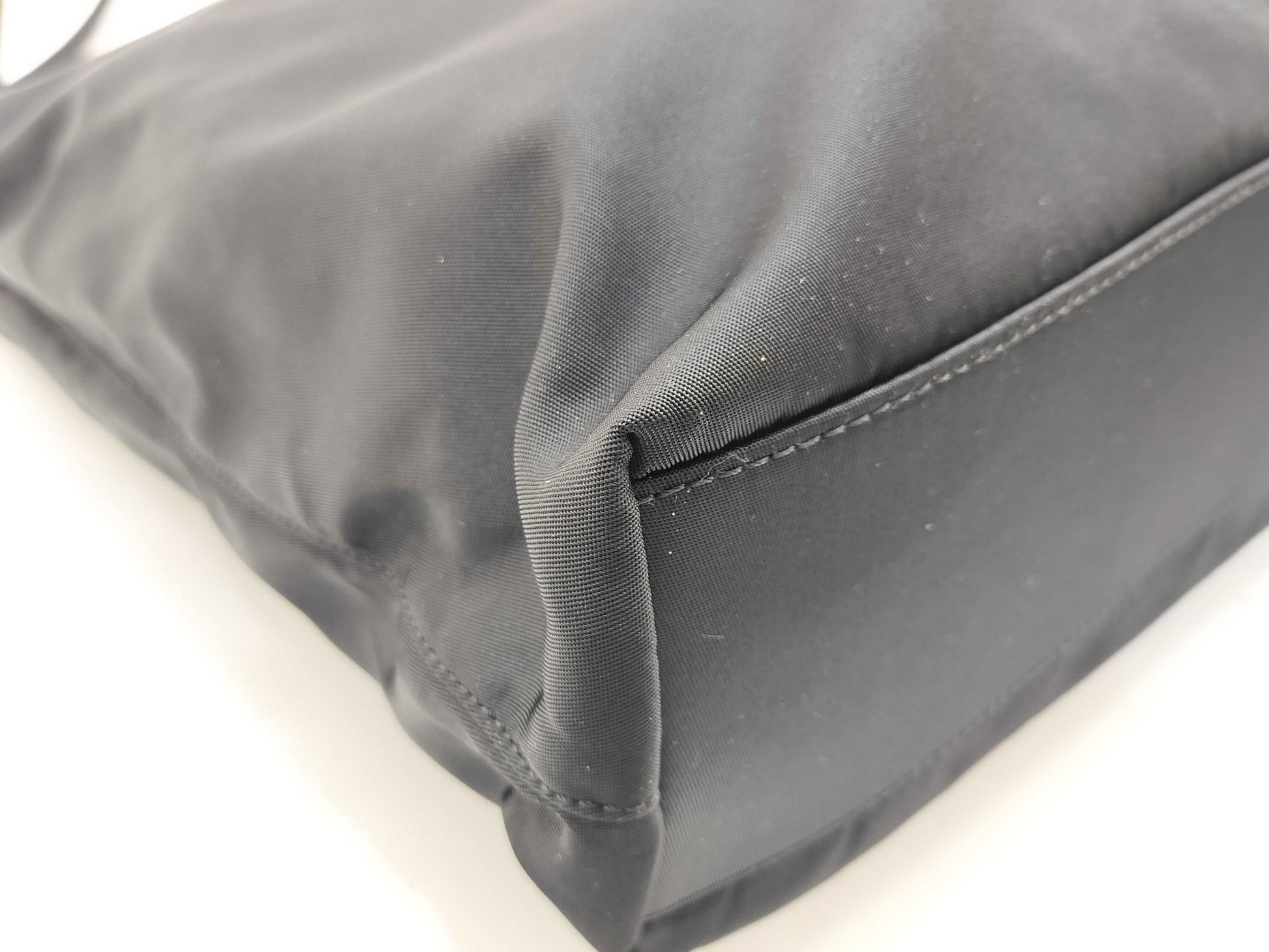 PRADA Nylon Prada Tessuto Nylon Tote Bag Black Tote Bag