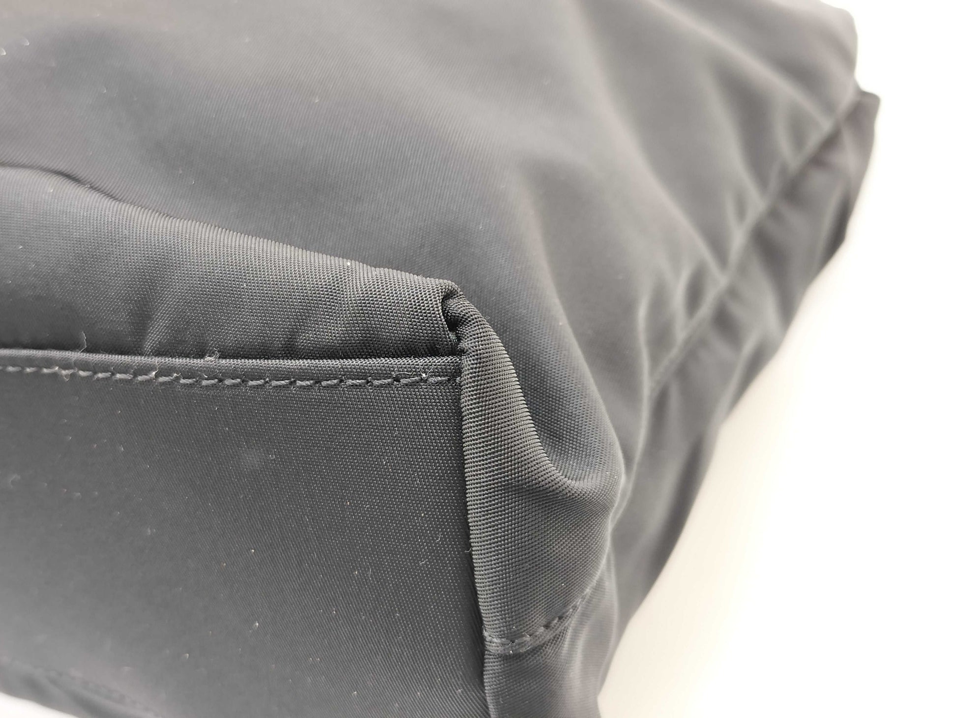 PRADA Nylon Prada Tessuto Nylon Tote Bag Black Tote Bag