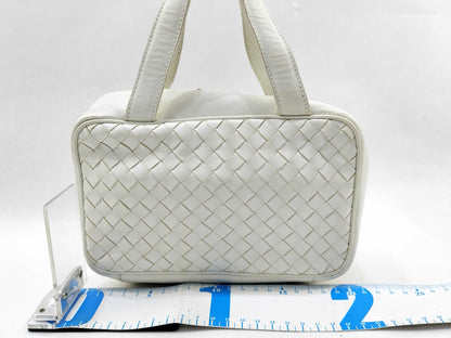BOTTEGA VENETA Intrecciato Leather Handbag Vanity Bag