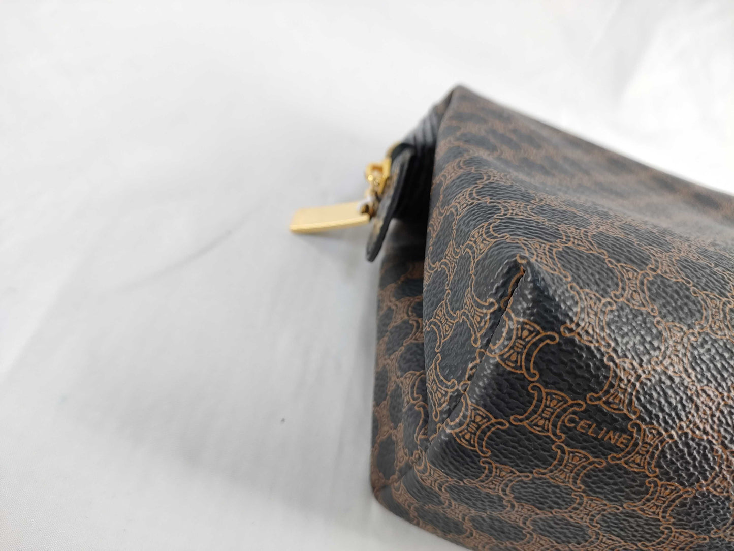 CELINE Macadam Black Pouch