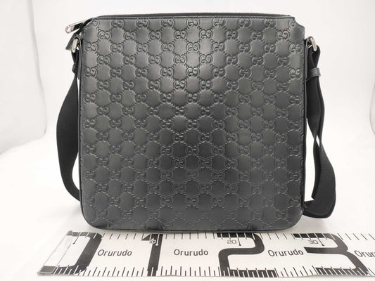 GUCCI Guccissima Signature Shoulder Bag