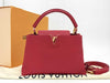 LOUIS VUITTON Capucines MM Taurillon Leather 2-Way Handbag