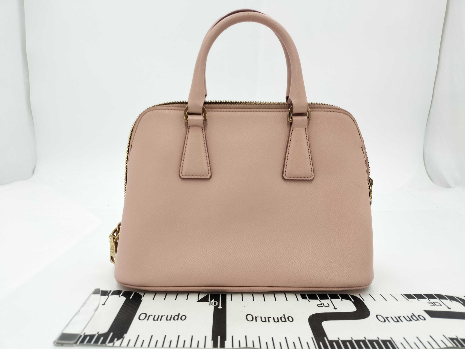 PRADA Saffiano 2-Way Shoulder Bag with Card Holder