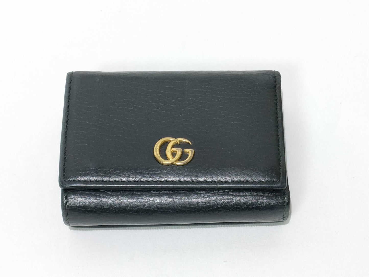 GUCCI Guccissima Tri-fold Wallet