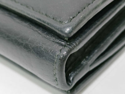 GUCCI Guccissima Tri-fold Wallet