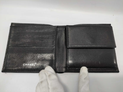 CHANEL New Travel Line Folding Wallet with Seal