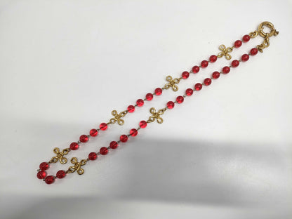 CHANEL Color Stone Long Necklace Necklace