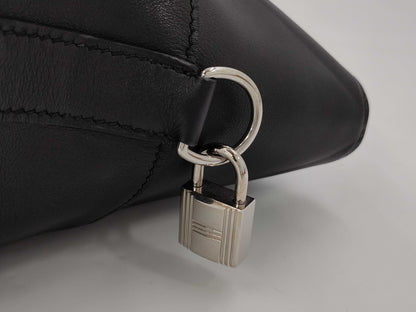 HERMES Toolbox 20 Black Handbag
