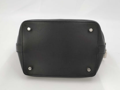 HERMES Toolbox 20 Black Handbag