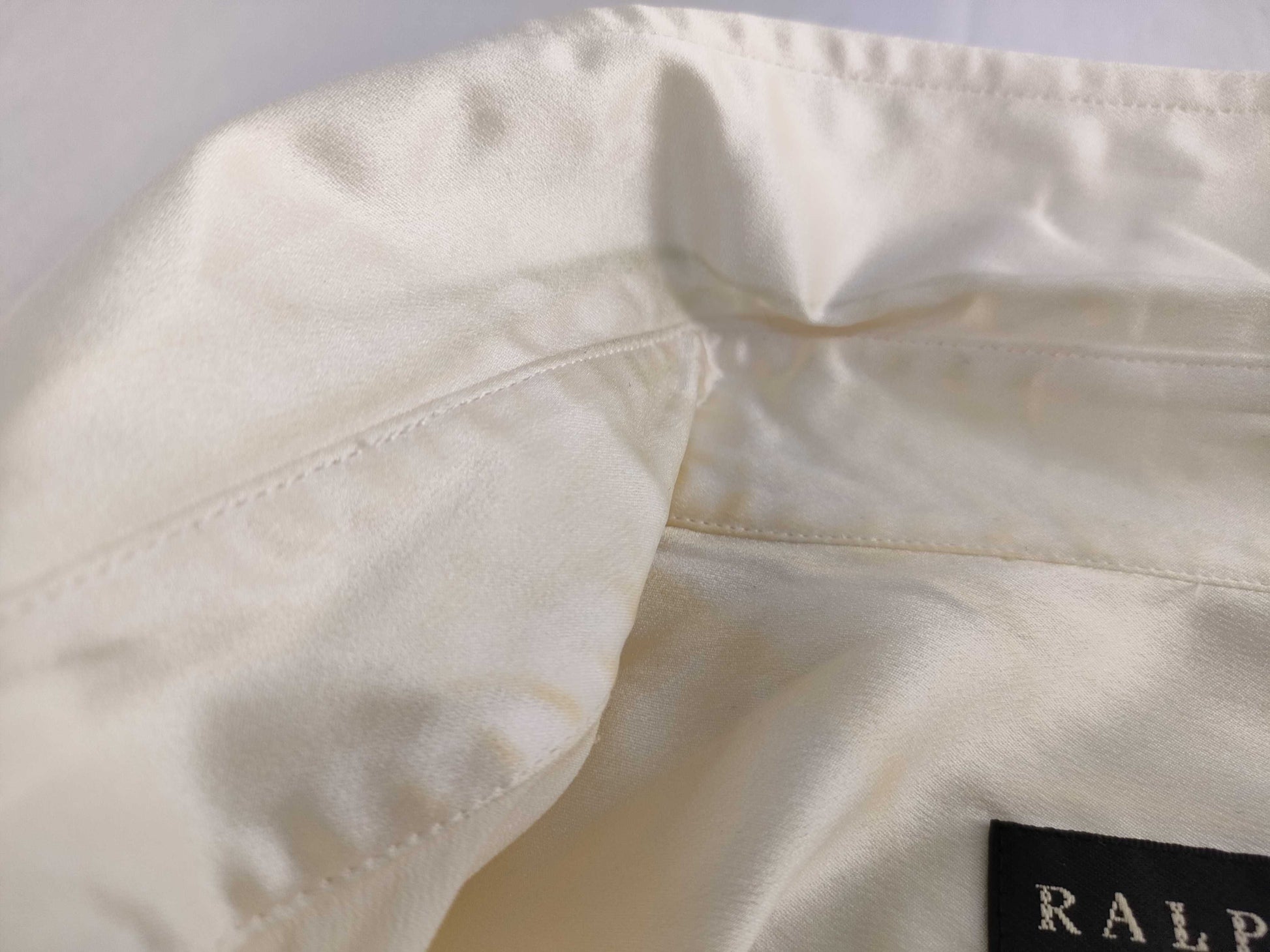 Ralph Lauren Silk 96 Long Sleeve Shirt Top