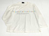 Yves Saint Laurent sweatshirt with embroidered logo.
