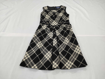 BURBERRY BURBERRY BLUE LABEL Nova Check Dress, Long, Size 36