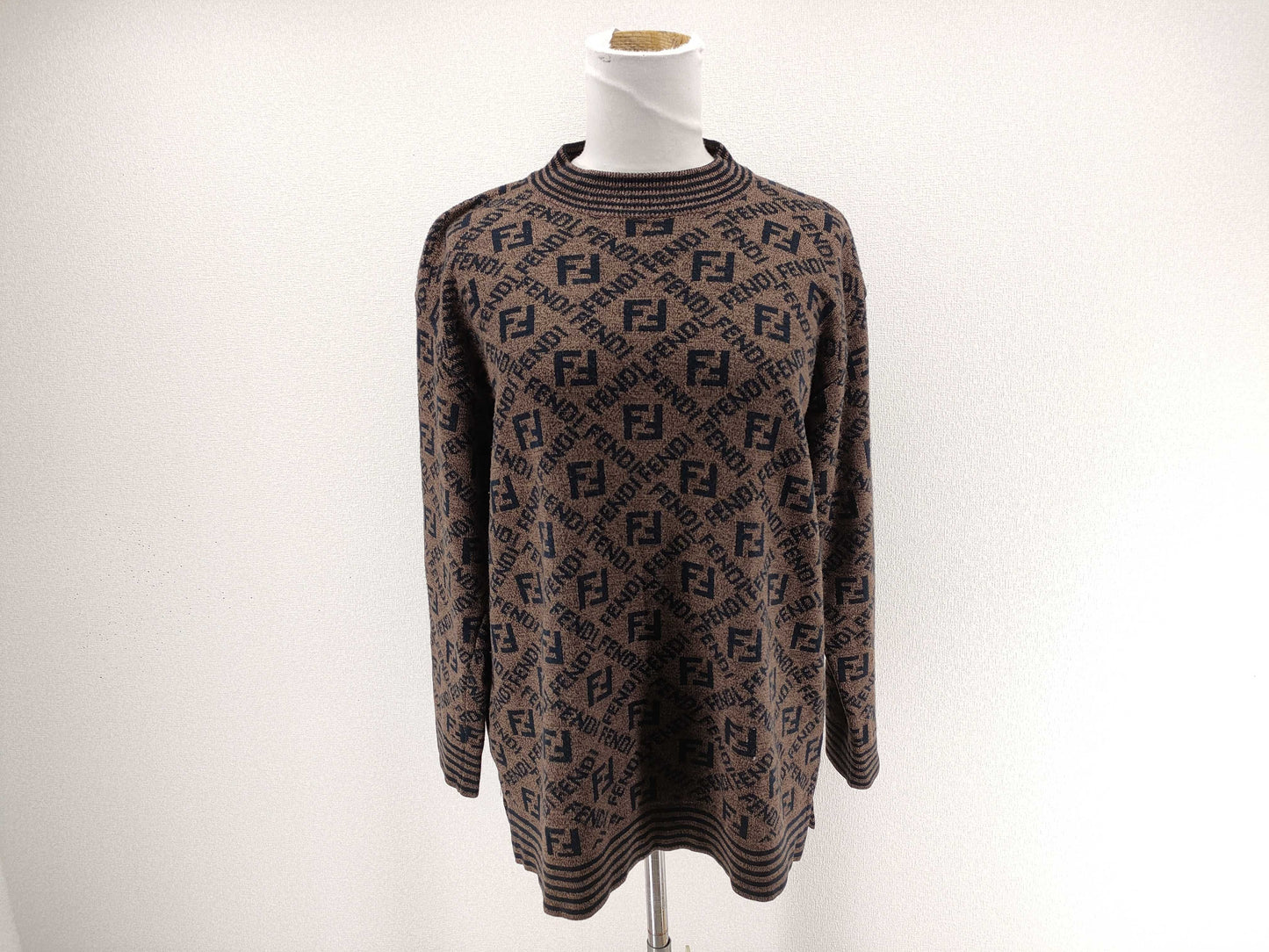 FENDI Zucca FF knit top