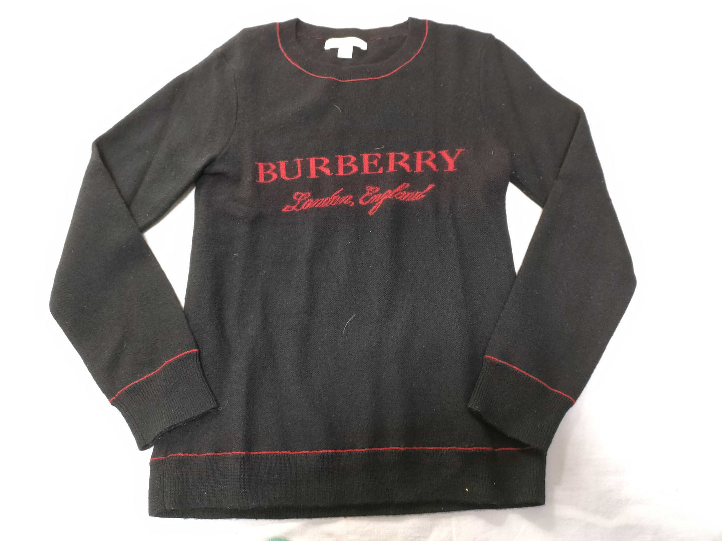 BURBERRY Current Logo Knit Top