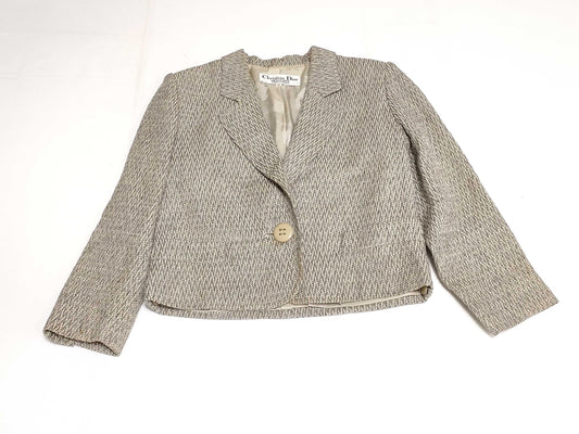 Dior Christian Dior Tweed Jacket Tweed Jacket