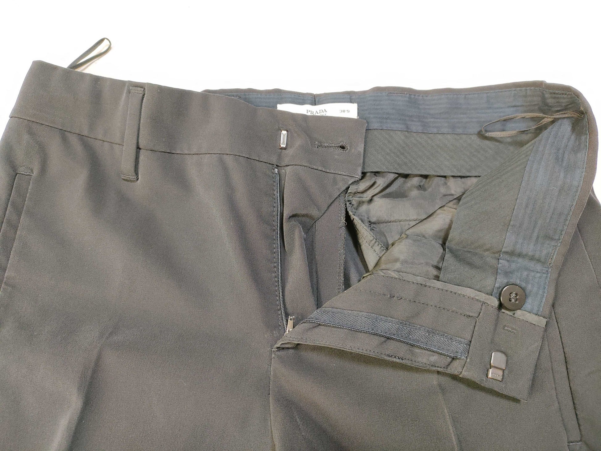 PRADA Prada Pants Slacks Center Press Black Pants