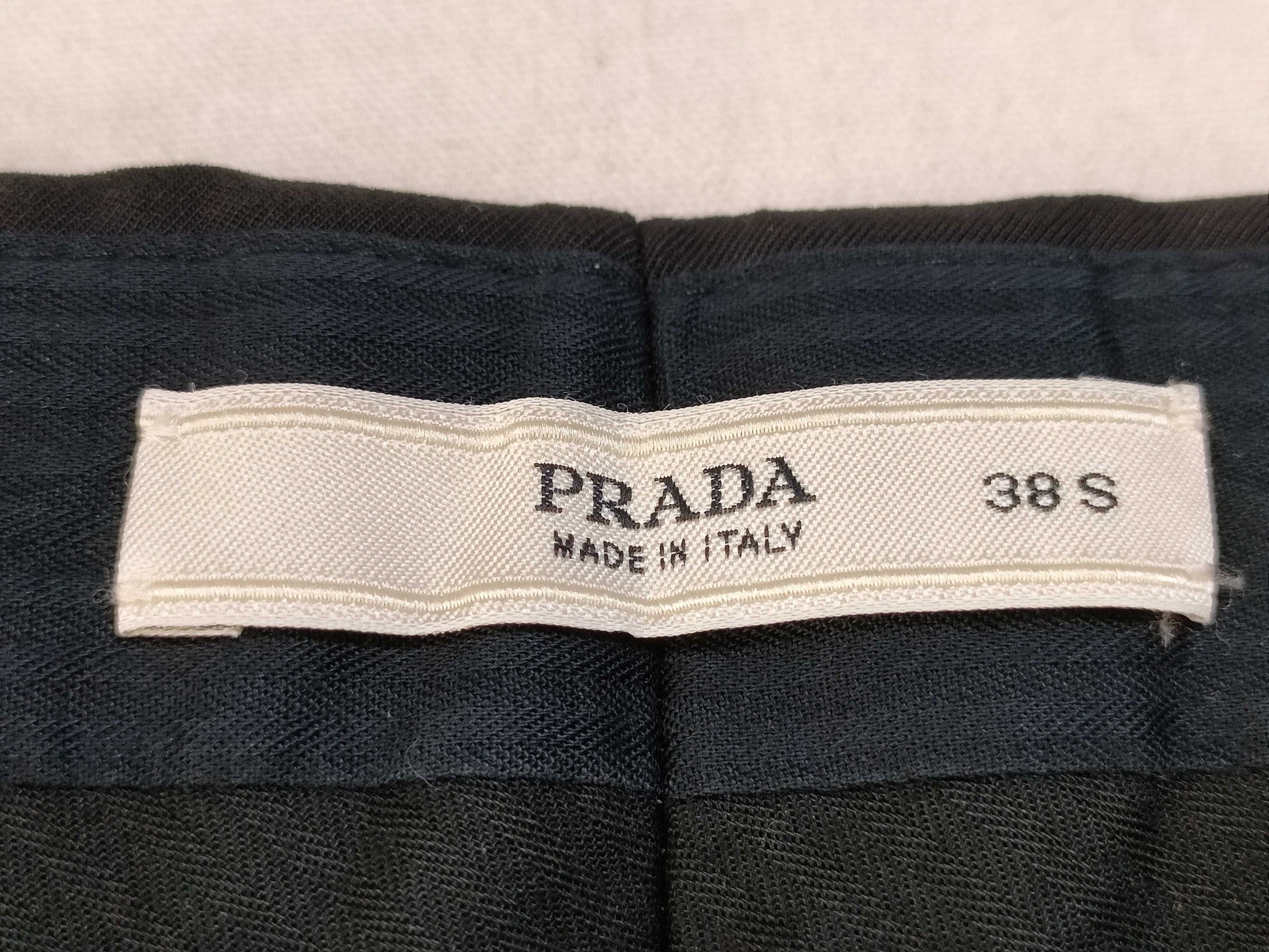 PRADA Prada Pants Slacks Center Press Black Pants