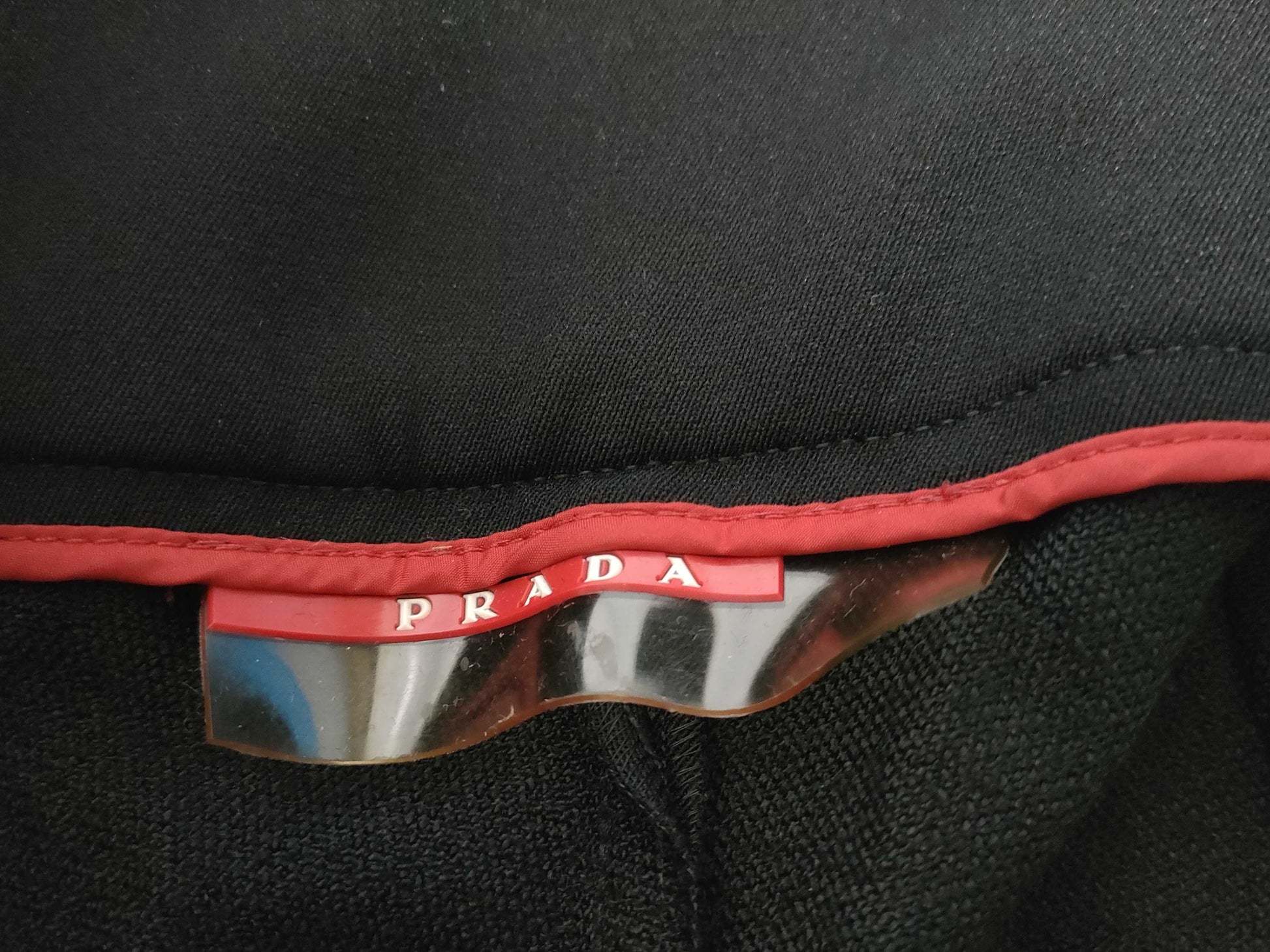 PRADA Prada Wool Pants Slacks Black Pants