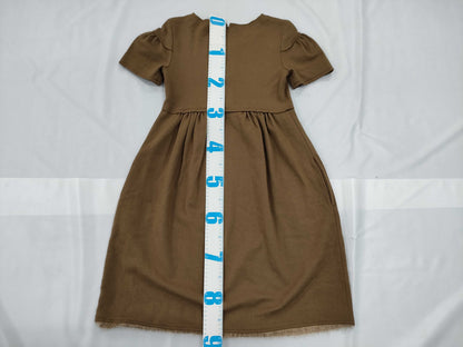 FENDI Double-faced Wool Long Dress Size 42