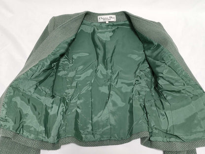 Dior Christian Dior Tweed Jacket Cropped Jacket
