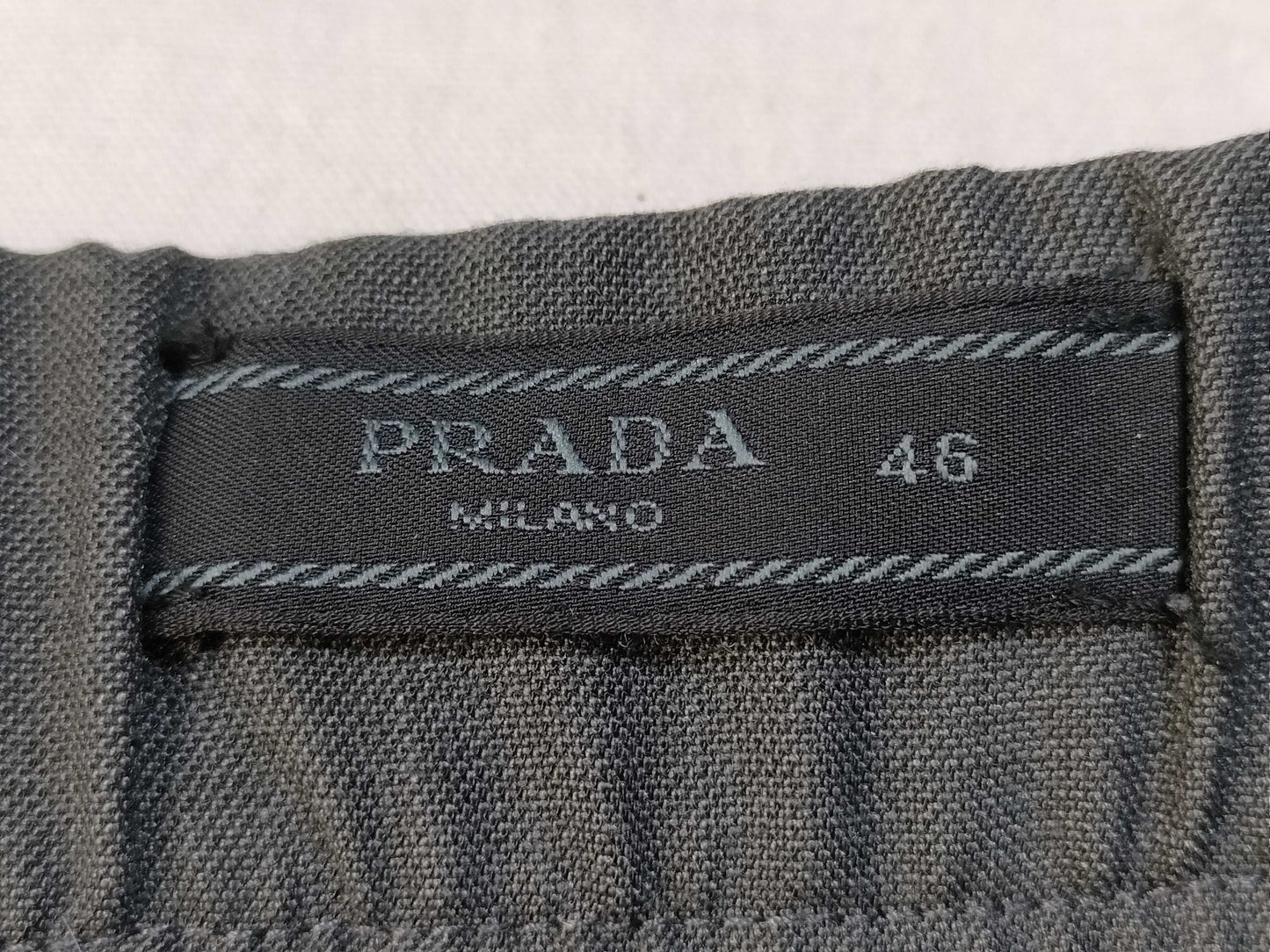 PRADA Men's Prada Rubber Logo Pants