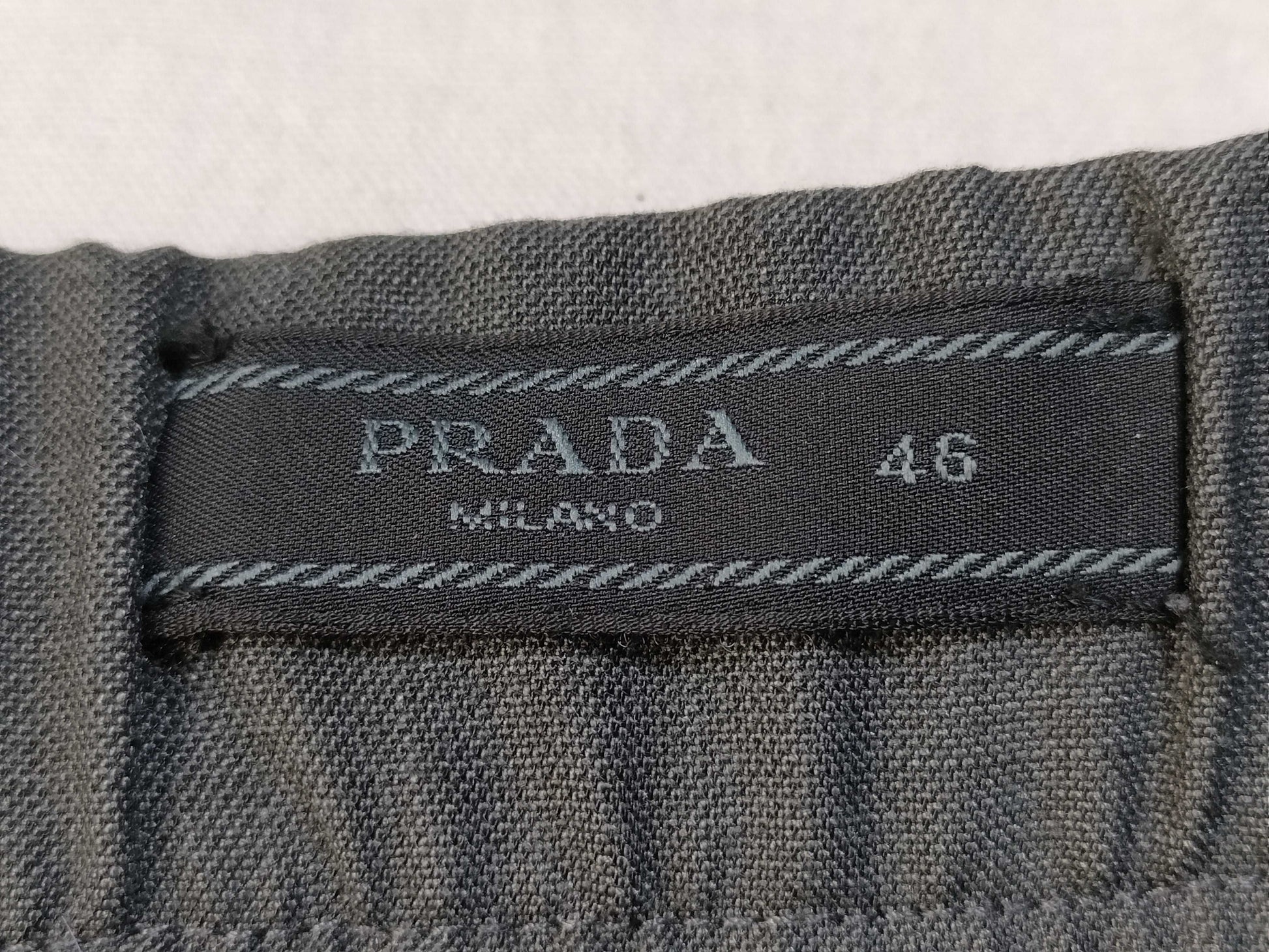 PRADA Men's Prada Rubber Logo Pants